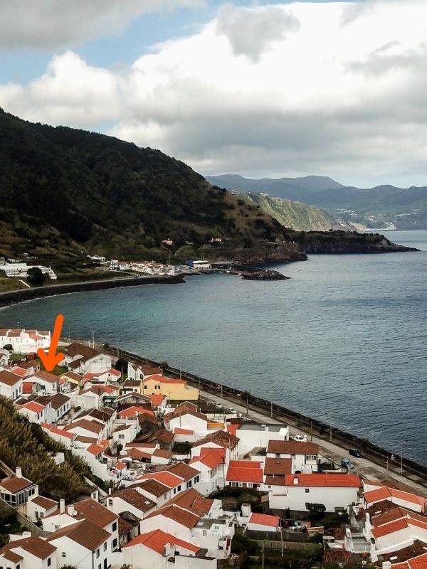Apartamento Vista Do Mar A Ribeira Quente Esterno foto